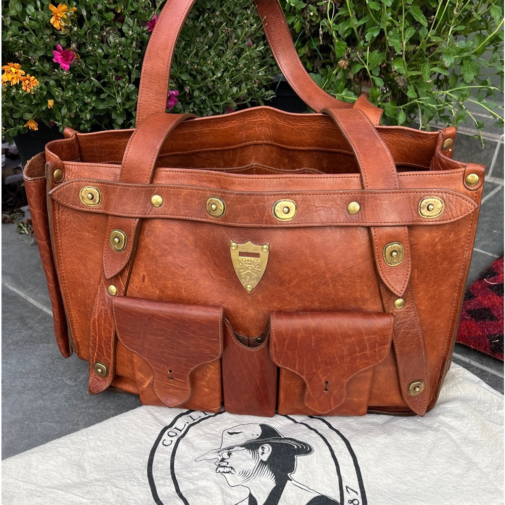 Colonel Littleton Work Tote #5 - Buffalo Leather - Made in the USA